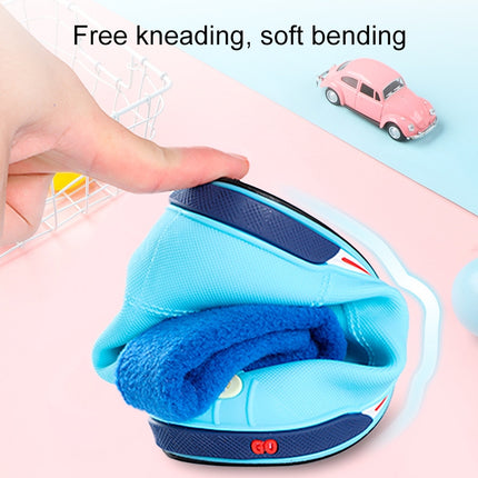 Children Non-Slip Plus Velvet Warm Cartoon Short Rain Boots