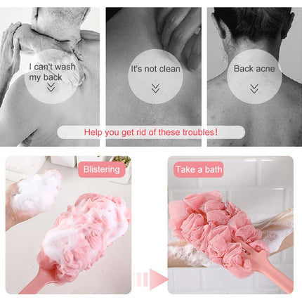 Thick Non-slip Long Handle Bath Brush Bath Rub - DealBuddy