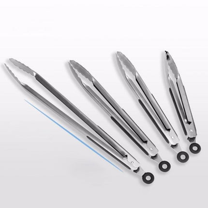 Stainless Steel Silicone Handle Kitchen Food Meat Barbecue Clip