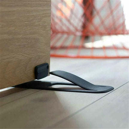 Multi-function Spring Innovative Door Stopper Block Simple Style Door Wedge Holder, Spring Door Stopper Blue, Spring Door Stopper Black - DealBuddy