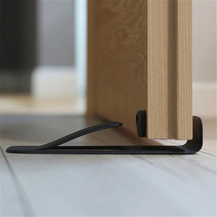 Multi-function Spring Innovative Door Stopper Block Simple Style Door Wedge Holder, Spring Door Stopper Blue, Spring Door Stopper Black - DealBuddy