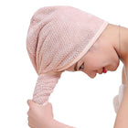 Womens Magic Quick Dry Bath Hair Drying Towel Cap Bathing Tool