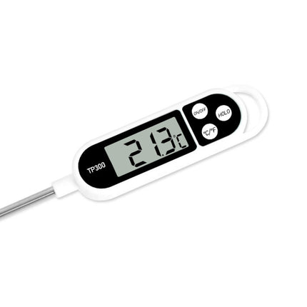 TP300 Food Temperature Counting Stainless Steel Plug-in Kitchen Electronic Digital Thermometer - DealBuddy