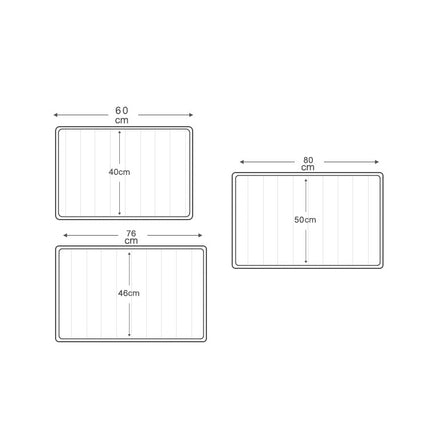 Marine Series Pattern Bathroom Toilet Non-slip Mat Flannel Absorbent Foot Pad, 46x76cm, 50x80cm - DealBuddy
