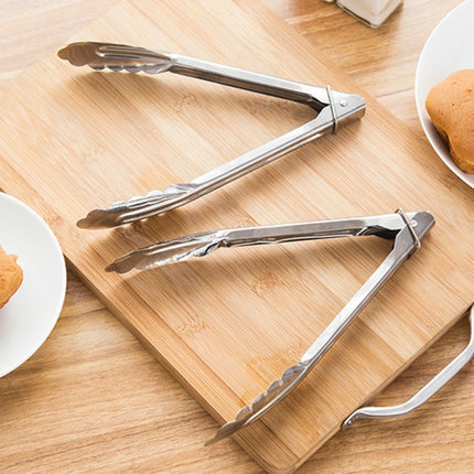 3 PCS 9 inch Stainless Steel Food Clip Bread Barbecue Clip Baking Tools