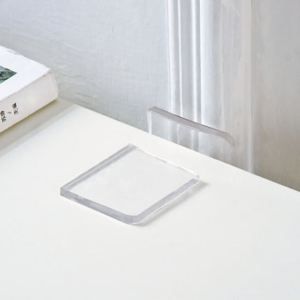 4 PCS Transparent Washing Machine Silicone Pad Anti Vibration Non-Slip Mat Shock Absorbing Pad