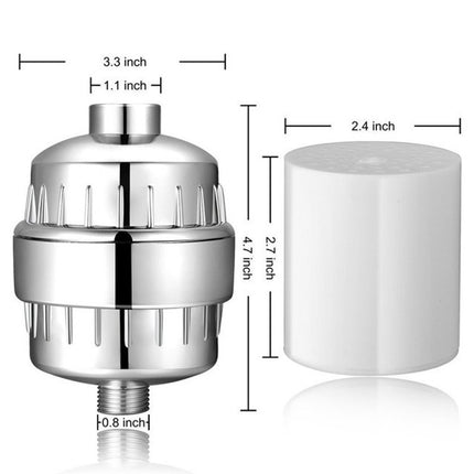 10-15 Layer Activated Carbon Bathroom Shower Filter Bathing Water Filter Purifier Water Shower Set