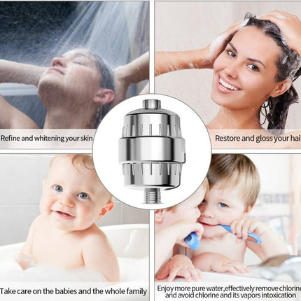 10-15 Layer Activated Carbon Bathroom Shower Filter Bathing Water Filter Purifier Water Shower Set