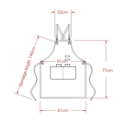 Barista Hairdresser Apron Florist Restaurant Bar Work Clothes