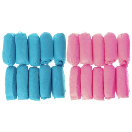 100 PCS Disposable Shoe Covers Indoor Cleaning Floor Non-Woven Fabric Overshoes