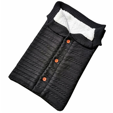Warm Soft Cotton Knitting Envelope Newborn Baby Sleeping Bag