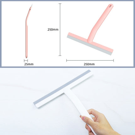 Wiper Artifact Office Home Bathroom Floor Soft Plastic Glass Wiper Cleaning Tool, 5 PCS Moonlight White, 5 PCS Phosphor, 5 PCS Midnight Green, Violet Blue - DealBuddy