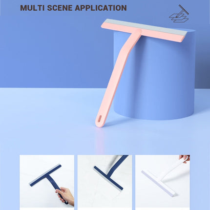 Wiper Artifact Office Home Bathroom Floor Soft Plastic Glass Wiper Cleaning Tool, 5 PCS Moonlight White, 5 PCS Phosphor, 5 PCS Midnight Green, Violet Blue - DealBuddy