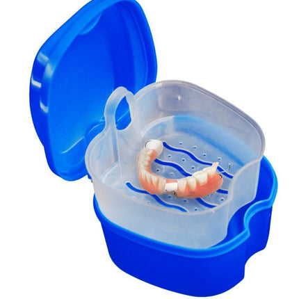 Cleaning Teeth Case Dental False Teeth Storage Box