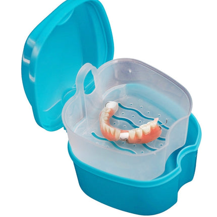 Cleaning Teeth Case Dental False Teeth Storage Box