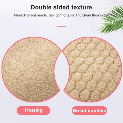Bath Body Shower Gloves Skin Exfoliating SPA Massage Mitt Lattice Particles Washcloth - DealBuddy