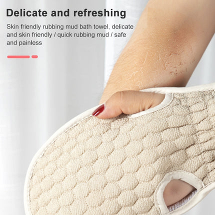 Bath Body Shower Gloves Skin Exfoliating SPA Massage Mitt Lattice Particles Washcloth - DealBuddy