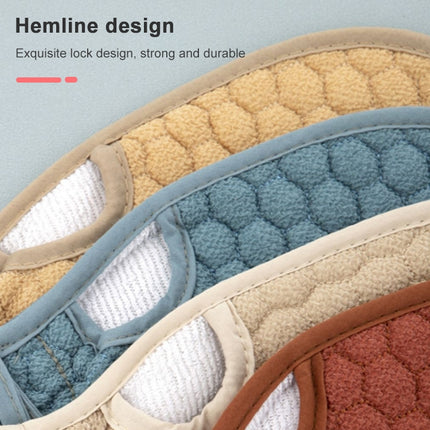 Bath Body Shower Gloves Skin Exfoliating SPA Massage Mitt Lattice Particles Washcloth - DealBuddy