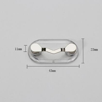 Magnetic Glasses Holder Magnetic Brooch Number Plate Headset Glasses Clip