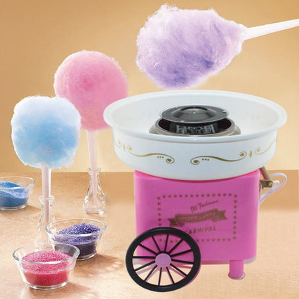 Retro Trolley Mini Cotton Candy Machine, U.S. Regulations 110 V, European Regulations 220 V, Australian Regulations 220 V, British Regulations 220 V, National Standard 220 V - DealBuddy