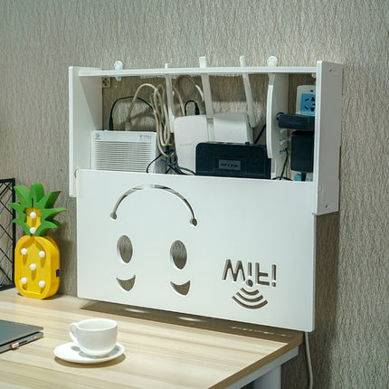 Socket Router Storage Box Set-top Box Decoration TV Cabinet Living Room Junction Box, 40.5x20.5x9.5cm, 52x25x9.5cm - DealBuddy