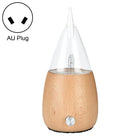 Waterless Diffuser Essential Oil Spray Wood Glass Aromatherapy Air Humidifier