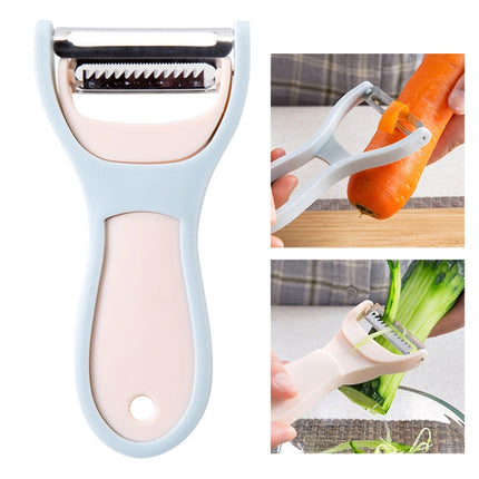 Fruit Vegetable Peeler Planer Potato Carrot Kitchen Tool, Fruit Vegetable Peeler Planer(Beige), Fruit Vegetable Peeler Planer(Blue) - DealBuddy