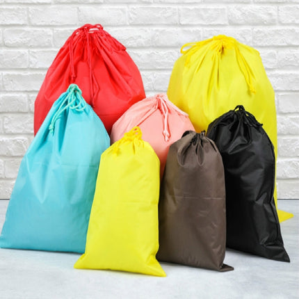 4 in 1 Portable Nylon Waterproof Travel Storage Bag Drawstring Beam Pocket Clothing Storage Bag, 20cmx30cm, 27cmx34cm, 34cmx39cm, 46cmx57cm - DealBuddy