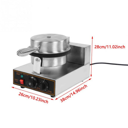 Electric Waffle Maker Egg Roll Maker DIY Ice Cream Cone Machine Crispy Omelet Machine