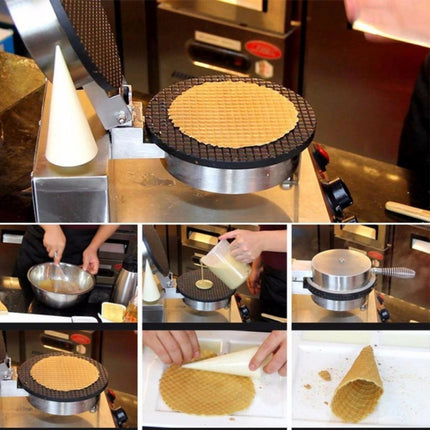 Electric Waffle Maker Egg Roll Maker DIY Ice Cream Cone Machine Crispy Omelet Machine
