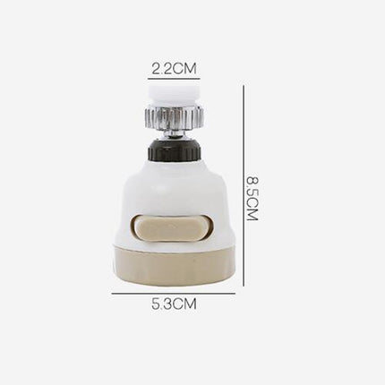 2 PCS Faucet Booster Shower Anti-splash Sprinkler Accessories Kitchen Tap Water-saving Adjustment Filter
