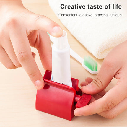 Anya Toothpaste Facial Cleanser Hand Cream Automatic Squeezer Bathroom Supplies, S 5.2x3.9x4.1cm