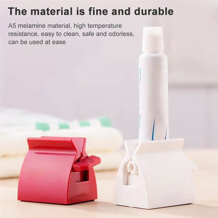 Anya Toothpaste Facial Cleanser Hand Cream Automatic Squeezer Bathroom Supplies, S 5.2x3.9x4.1cm