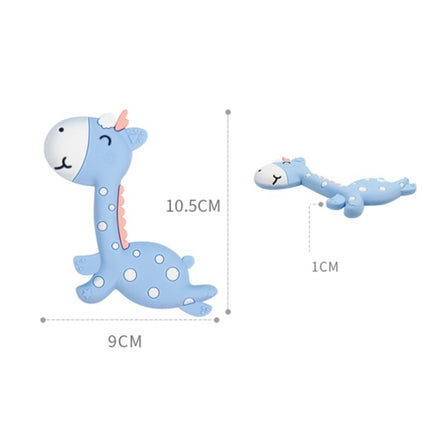 Cartoon Fawn Baby Teether Training Bite Molar Rod Silicone Toy Mother and Baby Supplies, Fawn Pink, Fawn Blue, Fawn Brown - DealBuddy