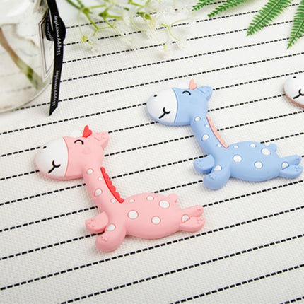 Cartoon Fawn Baby Teether Training Bite Molar Rod Silicone Toy Mother and Baby Supplies, Fawn Pink, Fawn Blue, Fawn Brown - DealBuddy