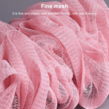 Long Handle Hanging Soft Mesh Back Body Bath Shower Brush