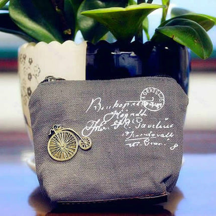 Vintage Mini Coin Purse Pouch Bag Holders Gift Wallets Classic Nostalgic Storage Bag