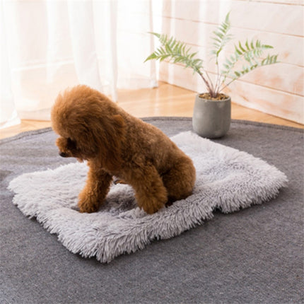 Autumn and Winter Warm Universal Square Pet Cat Dog Plush Pad, S, XL, L - DealBuddy