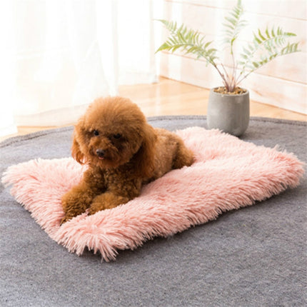 Autumn and Winter Warm Universal Square Pet Cat Dog Plush Pad, S, XL, L - DealBuddy