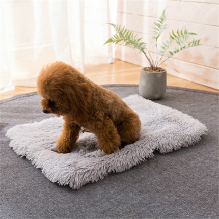 Autumn and Winter Warm Universal Square Pet Cat Dog Plush Pad, S, XL, L - DealBuddy