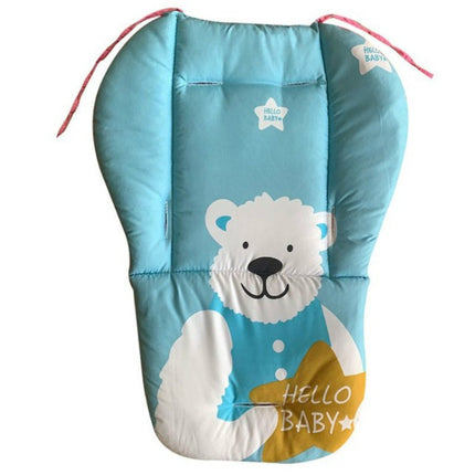 Baby Stroller Cotton Cushion Universal Shock-proof Thick Warm Infant Dining Chair Baby Cushion in Autumn and Winter