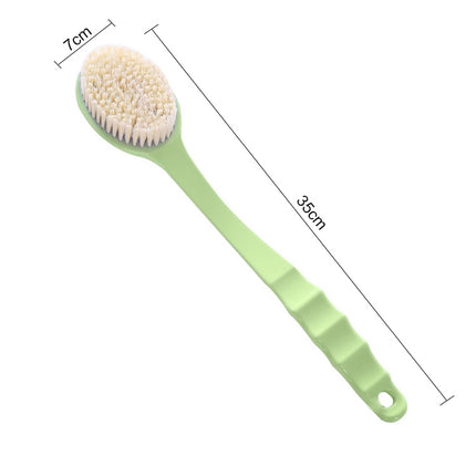 Long Handle Bath Brush Soft Hair Bath Brush with Massage Back Brush