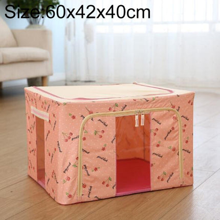 Folding Storage Box Non Woven Fabric With Zipper Moisture-proof Clothes Storage Box, 44L 50x40x22cm, 55L 50x40x28cm, 66L 50x40x33cm, 80L 60x40x32cm, 100L 60x42x40cm, 125L 70x42x40cm - DealBuddy