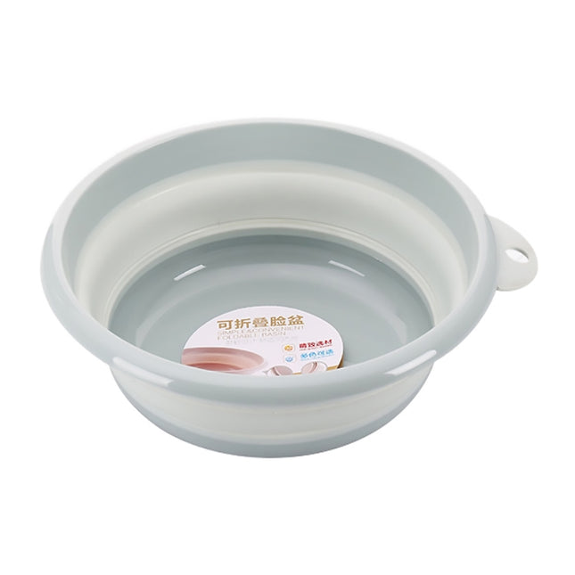 Folding Washbasin Outdoor Travel Portable Washtub, 9x25cm, 12x32cm - DealBuddy