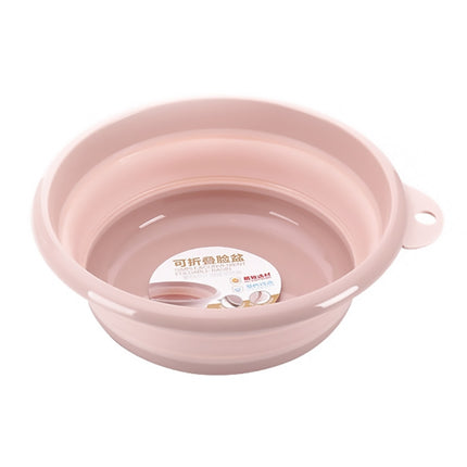 Folding Washbasin Outdoor Travel Portable Washtub, 9x25cm, 12x32cm - DealBuddy