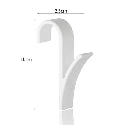 4 in 1 Towel Rail Hanging Bathroom Plastic Hook Rack