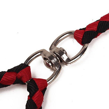 Double Dog Leashes Anti-winding Pet Traction Rope, 1.4m - DealBuddy