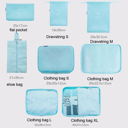 Travel Storage Bag Set Folding Storage Bag, 10 In 1 - DealBuddy