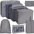 8 In 1 Cosmetic Bag / Gray