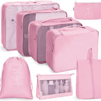 8 In 1 Cosmetic Bag / Pink